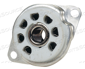 7-PIN RECEPTACLE, ON 1-GANG STAINLESS STEEL PLATE, WITH PIGTAILS by Crest Healthcare