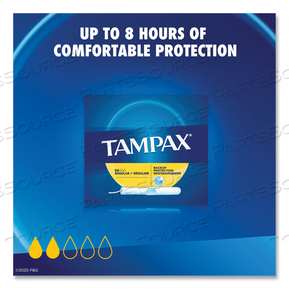 TAMPONS FOR VENDING, ORIGINAL, REGULAR ABSORBENCY by Tampax
