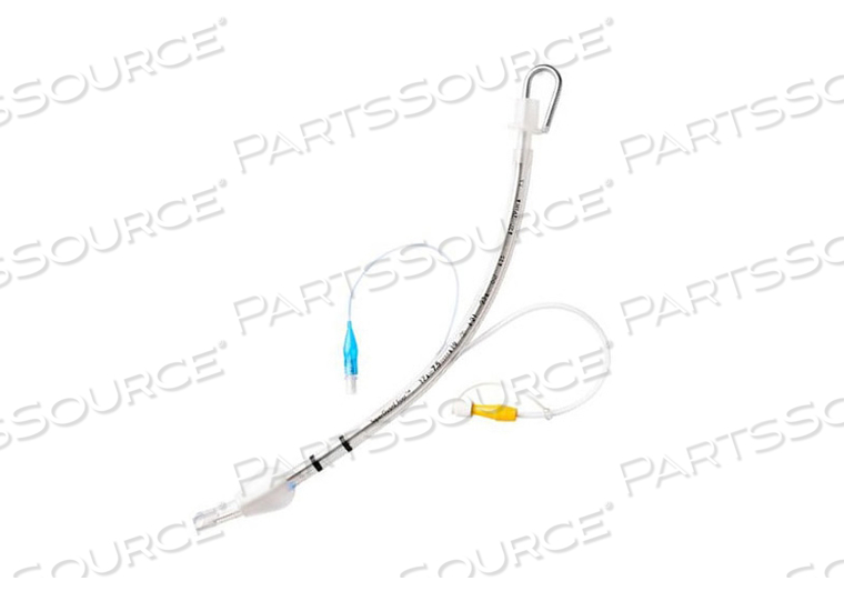 EVAC ORAL ENDOTRACHEAL TUBING, 9 MM ID, 13.1 MM OD, PVC, 335 MM, CURVED SHAPE by Nellcor - Covidien