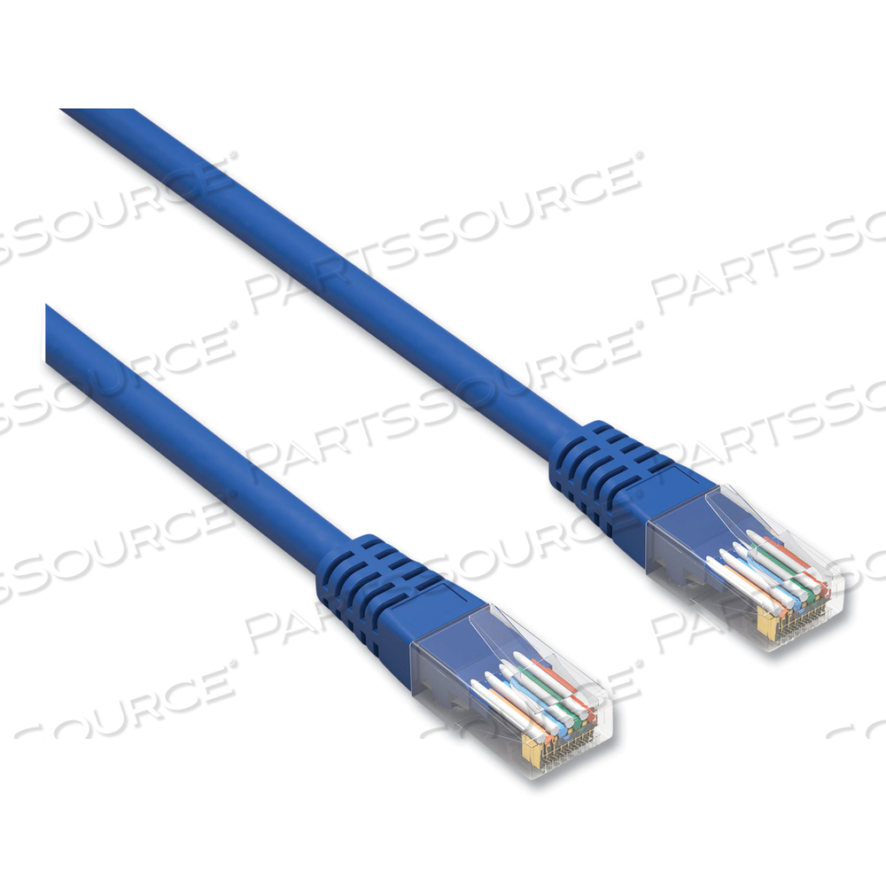 CAT6 PATCH CABLE, 50 FT, BLUE 