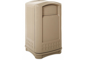 D0245 TRASH CAN 50 GAL. BEIGE HDPE by Rubbermaid Medical Division D0245 TRASH CAN 50 GAL. BEIGE HDPE by Rubbermaid Medical Division