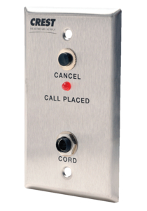 PATIENT STATION COMPATIBLE WITH NURSE CALL SYSTEM, 2 3/4 IN by Crest Healthcare
