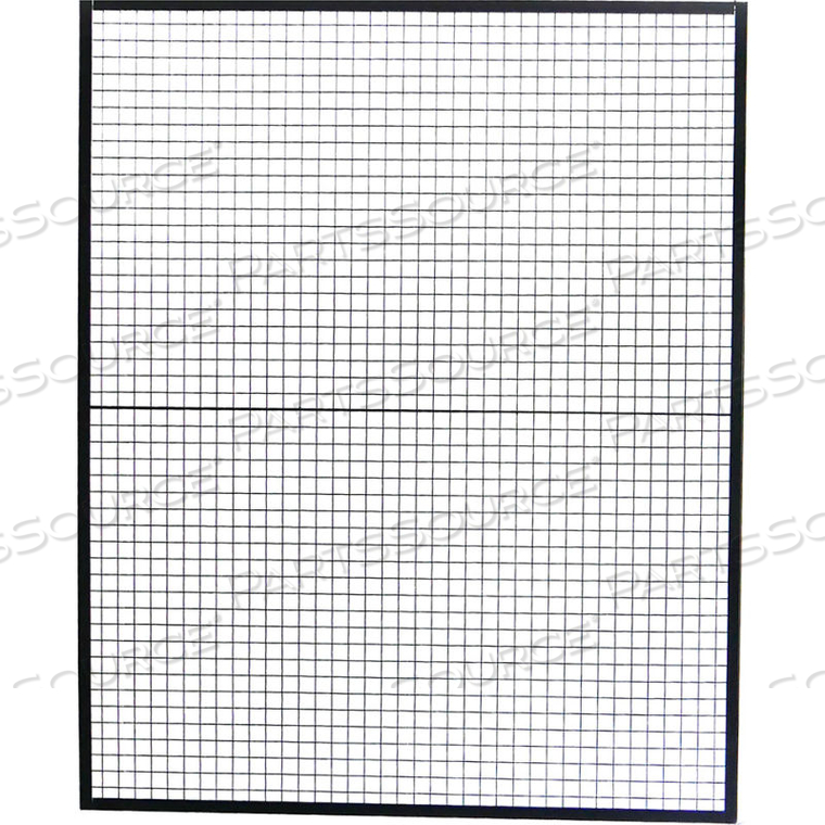 GUARD PANEL BLACK/YELLOW 6 FT H 5 FT W by WireCrafters