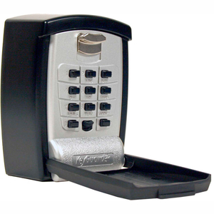 KEYGUARD SURFACE MOUNT KEY STORAGE LOCK BOX - KEYPAD LOCK, HOLDS 1-5 KEYS by FJM Security Products