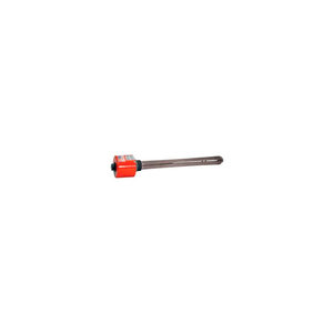 STEEL IMMERSION HEATER, 2" NPT 18"D 3000W 240V T-STAT by Tempco