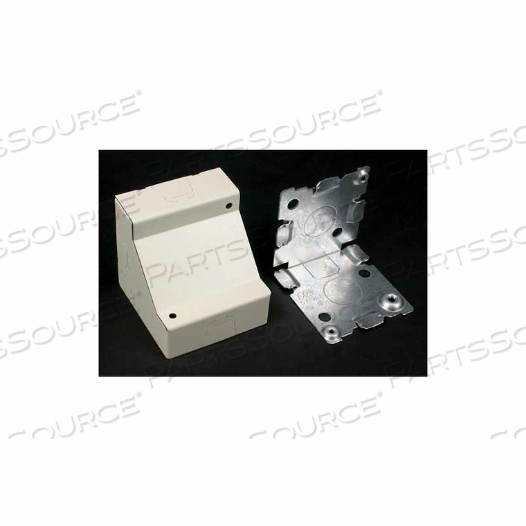 V5719 CORNER BOX, IVORY, 2-1/2"L by Wiremold V5719 CORNER BOX, IVORY, 2-1/2"L by Wiremold