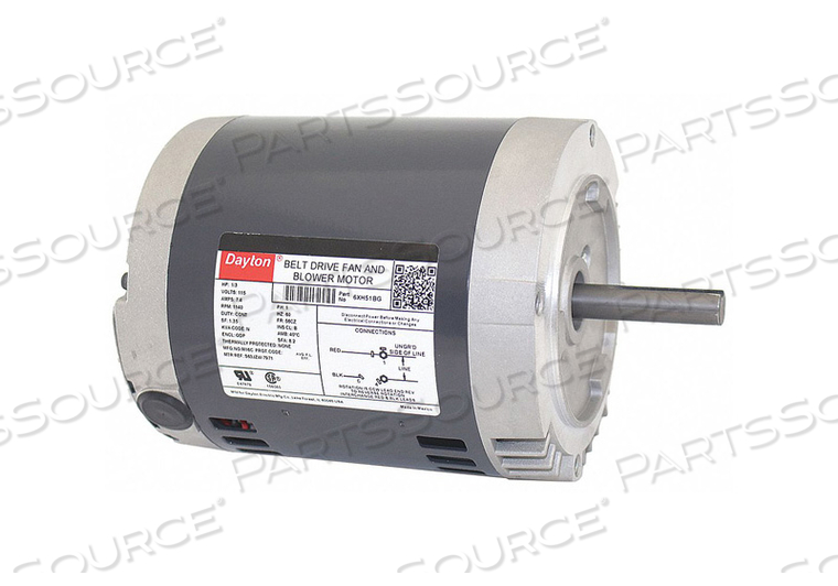 BELT DRIVE MTR SPLITPH ODP 1/3HP 1140RPM by DAYTON ELECTRIC MANUFACTURING CO