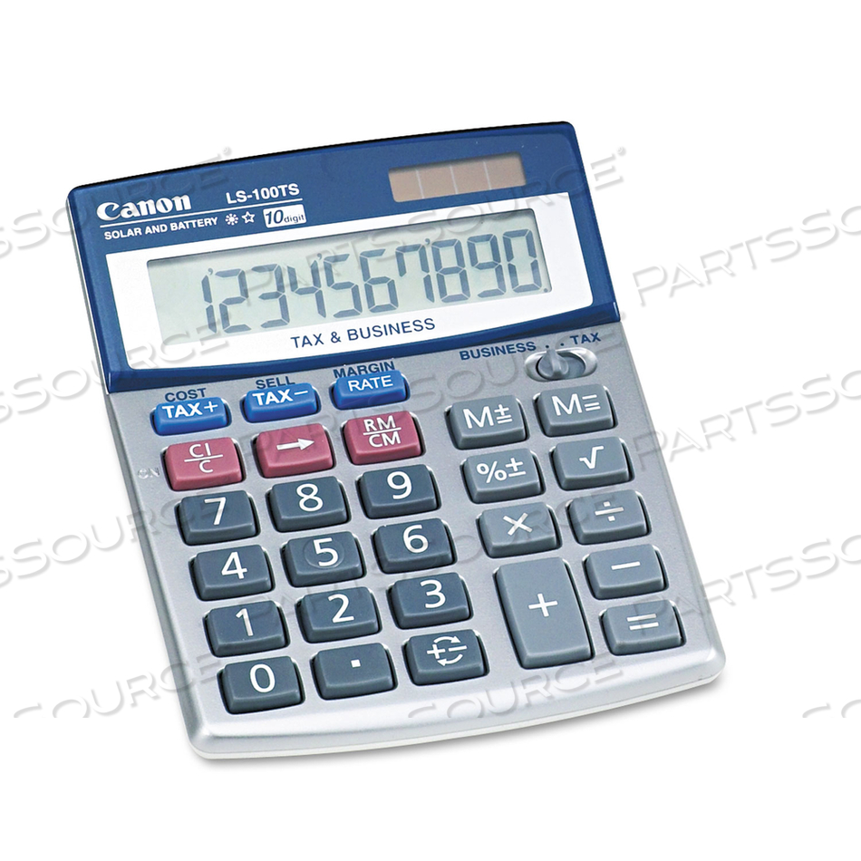 LS-100TS PORTABLE BUSINESS CALCULATOR, 10-DIGIT LCD by Canon (Consumer Electronics) LS-100TS PORTABLE BUSINESS CALCULATOR, 10-DIGIT LCD by Canon (Consumer Electronics)