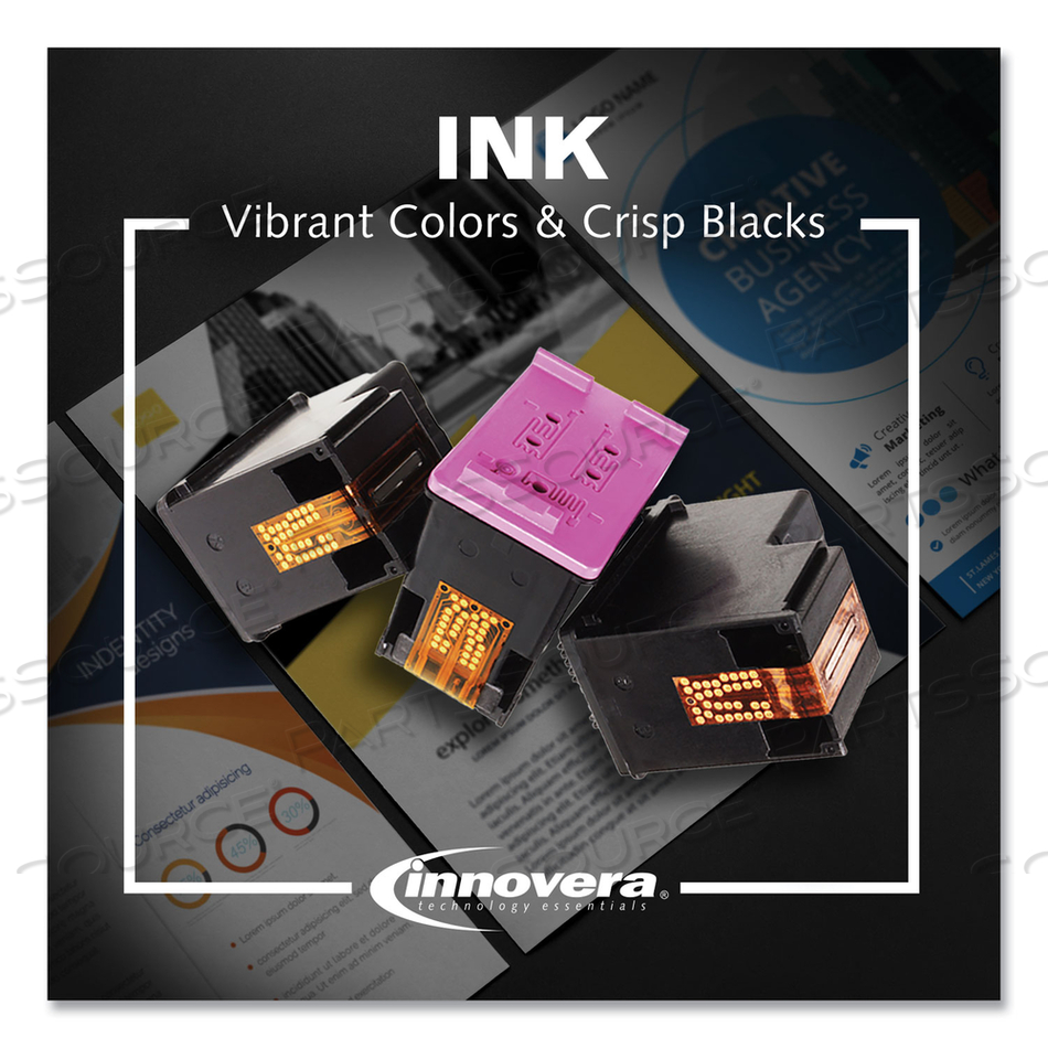 REMANUFACTURED CYAN HIGH-YIELD INK, REPLACEMENT FOR 952XL (L0S61AN), 1,600 PAGE-YIELD by Innovera