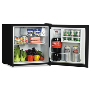 1.6 CU. FT. REFRIGERATOR WITH CHILLER COMPARTMENT, BLACK by Alera 1.6 CU. FT. REFRIGERATOR WITH CHILLER COMPARTMENT, BLACK by Alera