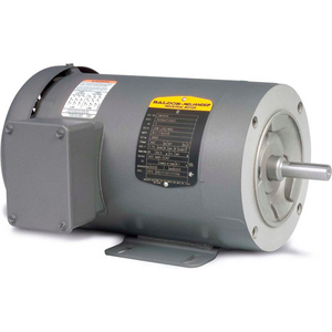 MOTOR, .75HP, 1725RPM, 3PH, 60HZ, 56C, 3420M, TEFC, F1 by BALDOR MOTOR, .75HP, 1725RPM, 3PH, 60HZ, 56C, 3420M, TEFC, F1 by BALDOR