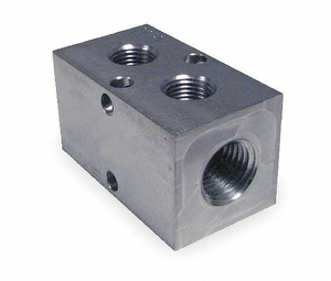 MANIFOLD STAINLESS STEEL NPT 2-1/8 IN L by Pneumadyne