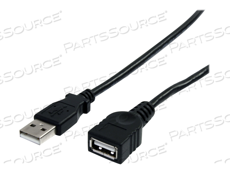 3 FT BLACK USB EXTENSION CABLE A TO A by StarTech.com Ltd. 3 FT BLACK USB EXTENSION CABLE A TO A by StarTech.com Ltd.