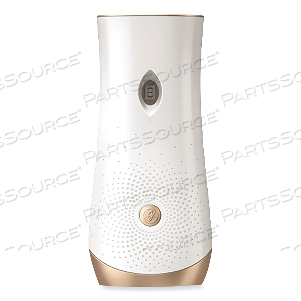 AUTOMATIC SPRAY STARTER KIT, SPRAY UNIT AND REFILL, WHITE/GOLD, CASHMERE WOODS by Glade