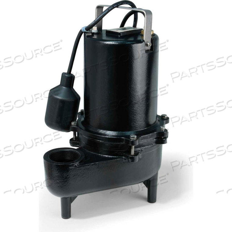 SUBMERSIBLE SEWAGE PUMP, CAST IRON, 1/2 HP by Eco Flo Products Inc