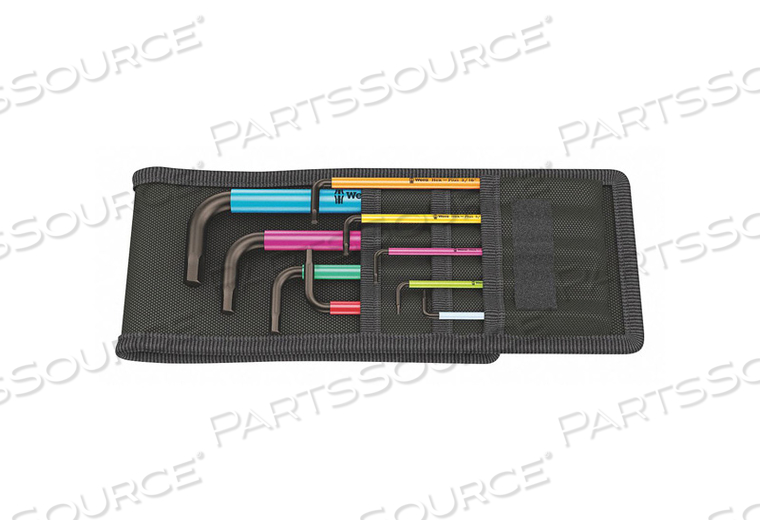 950 SPKL/9 SZ MULTICOLOUR LONG ARM HEX K by Wera 950 SPKL/9 SZ MULTICOLOUR LONG ARM HEX K by Wera