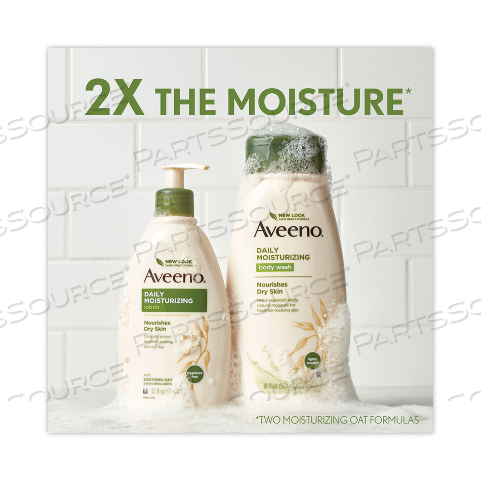 DAILY MOISTURIZING LOTION, 12 OZ PUMP BOTTLE by Aveeno Active Naturals DAILY MOISTURIZING LOTION, 12 OZ PUMP BOTTLE by Aveeno Active Naturals