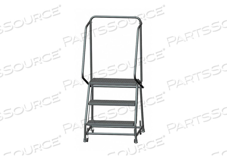ROLLING LADDER STEEL 28-1/2 IN.H by Ballymore