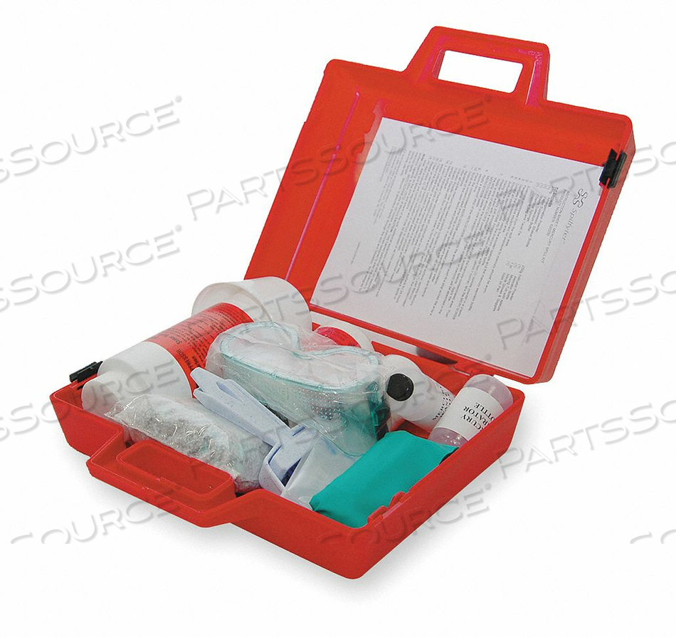 GRAB & GO MERCURY SPILL KIT-1/CASE by Spilfyter