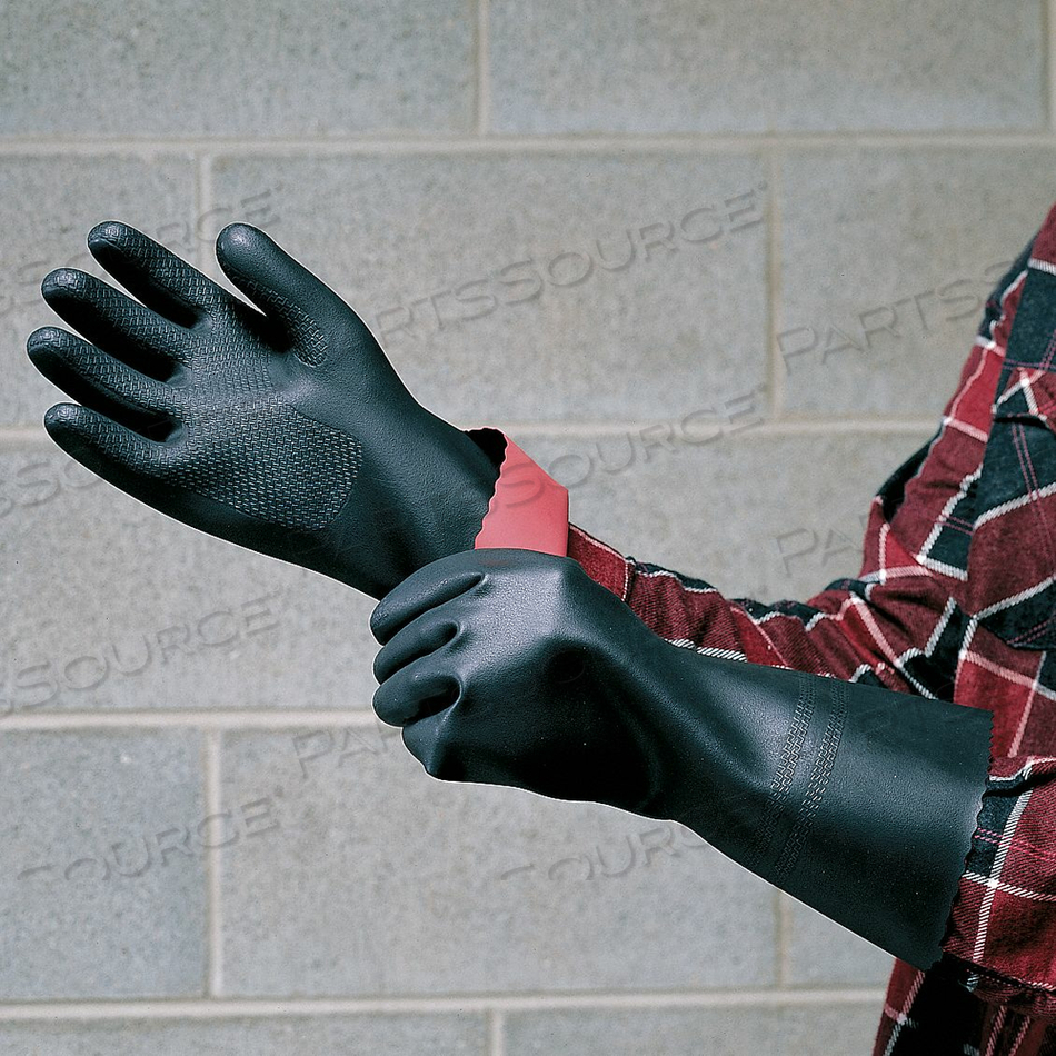 CHEMICAL RESISTANT GLOVE 30 MIL SZ 11 PR by MAPA Professional