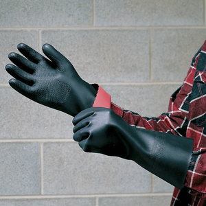 CHEMICAL RESISTANT GLOVE 30 MIL SZ 11 PR by MAPA Professional