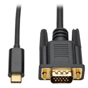 USB C TO VGA ADAPTER CONVERTER CABLE 1080P TYPE C TO VGA 6FT by Tripp Lite