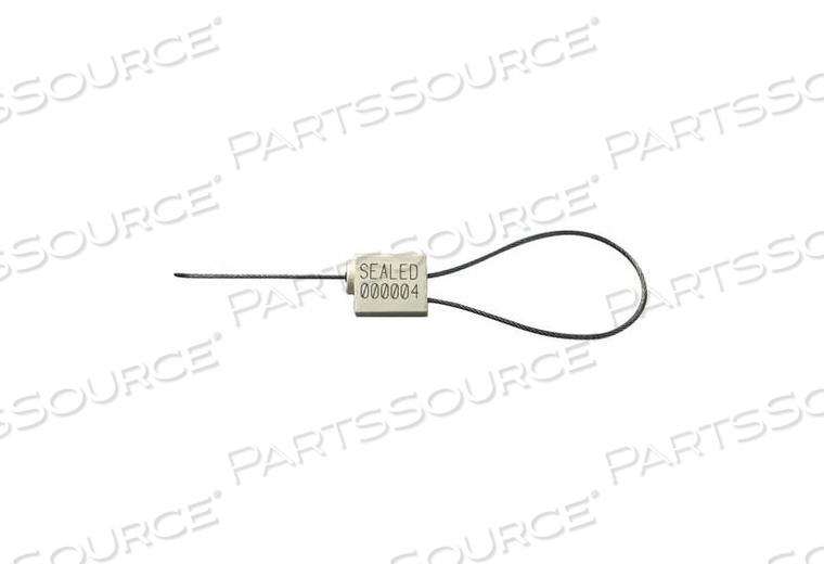 CABLE SEAL ABS/ZINC WHITE 12 L PK100 by TydenBrooks