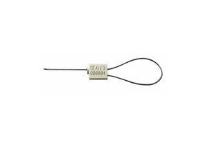 CABLE SEAL ABS/ZINC WHITE 12 L PK100 by TydenBrooks