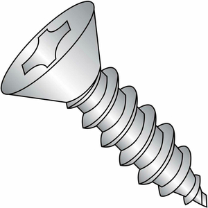 #6 X 3/8 PHILLIPS FLAT SELF TAPPING SCREW TYPE A FULLY THREADED 18-8 STAINLESS STEEL - PKG OF 5000 by Kanebridge Corporation