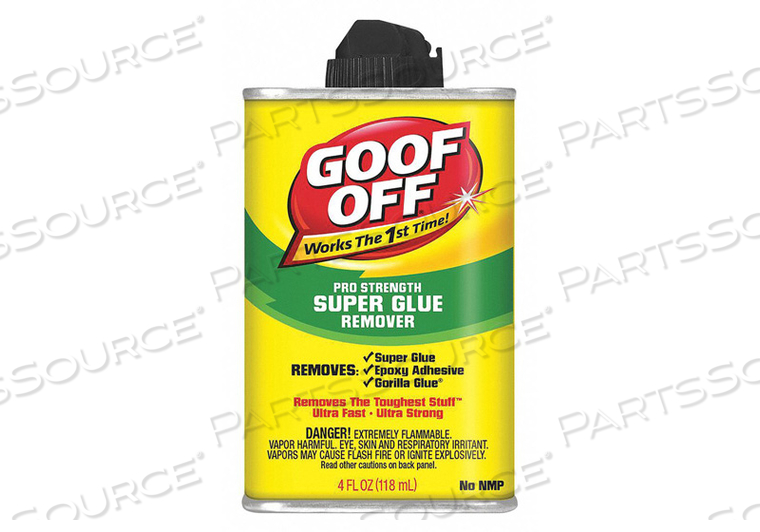 ADHESIVE REMOVER LIQUID FORM 4 OZ SIZE by Goof Off