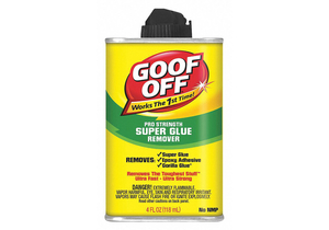 ADHESIVE REMOVER LIQUID FORM 4 OZ SIZE by Goof Off