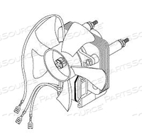 DRYER FAN & MOTOR ASSEMBLY 