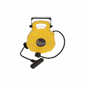 PROFESSIONAL QUAD-TAP EXTENSION CORD, 40'L CORD, 12/3 GA by Bayco