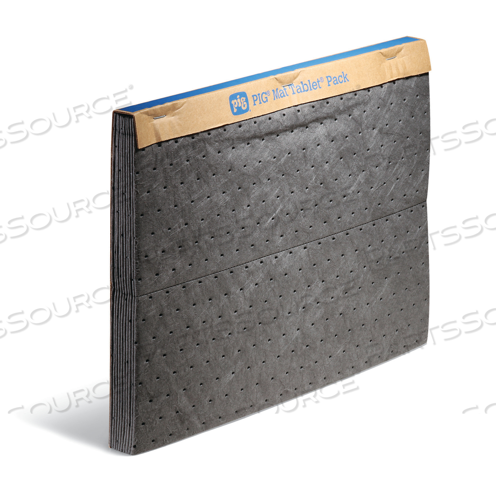 PIG ABSORBENT MAT TABLET PACK by New Pig Corporation PIG ABSORBENT MAT TABLET PACK by New Pig Corporation