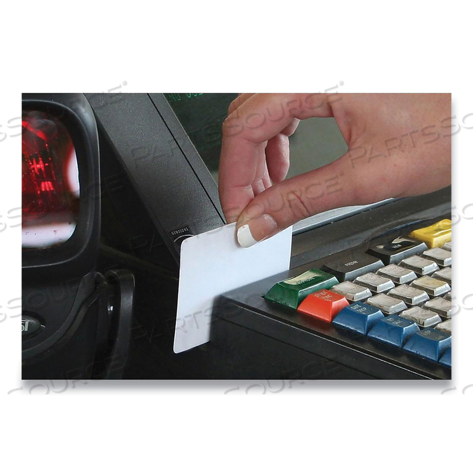 MAGNETIC CARD READER CLEANING CARDS, 2.1" X 3.35", 50/CARTON by TST/Impreso, Inc. MAGNETIC CARD READER CLEANING CARDS, 2.1" X 3.35", 50/CARTON by TST/Impreso, Inc.
