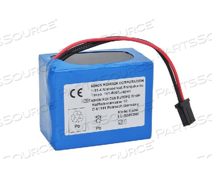 RECHARGEABLE BATTERY PACK, NICKEL METAL HYDRIDE, 16.8V, 4 AH, WIRE LEADS FOR SMITHS ADVISOR 