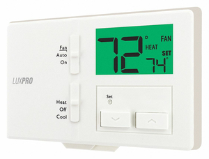 THERMOSTAT STAGES HEAT 1 STAGES COOL 1 by LUX