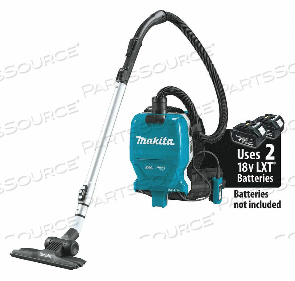 BACKPACK VACUUM CORDLESS 36V 1/2 GAL. by Makita BACKPACK VACUUM CORDLESS 36V 1/2 GAL. by Makita