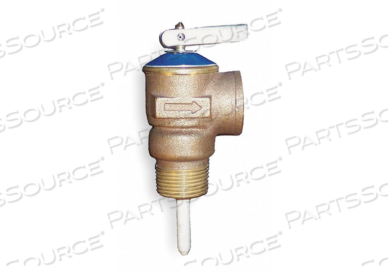 T AND P RELIEF VALVE 1/2 IN INLET by Apollo Valves (a Conbraco Company) T AND P RELIEF VALVE 1/2 IN INLET by Apollo Valves (a Conbraco Company)