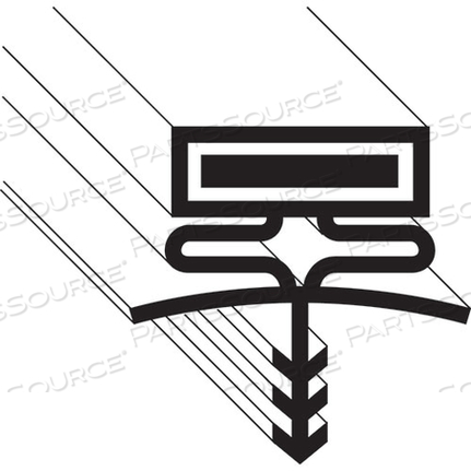 GASKET 31 5/8 IN X 77 1/2 IN by BALLY REFRIGERATED BOXES