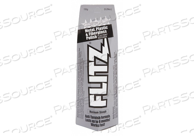 METAL CLEANER TUBE 5.29 OZ. by Flitz Premium Polishing Products METAL CLEANER TUBE 5.29 OZ. by Flitz Premium Polishing Products