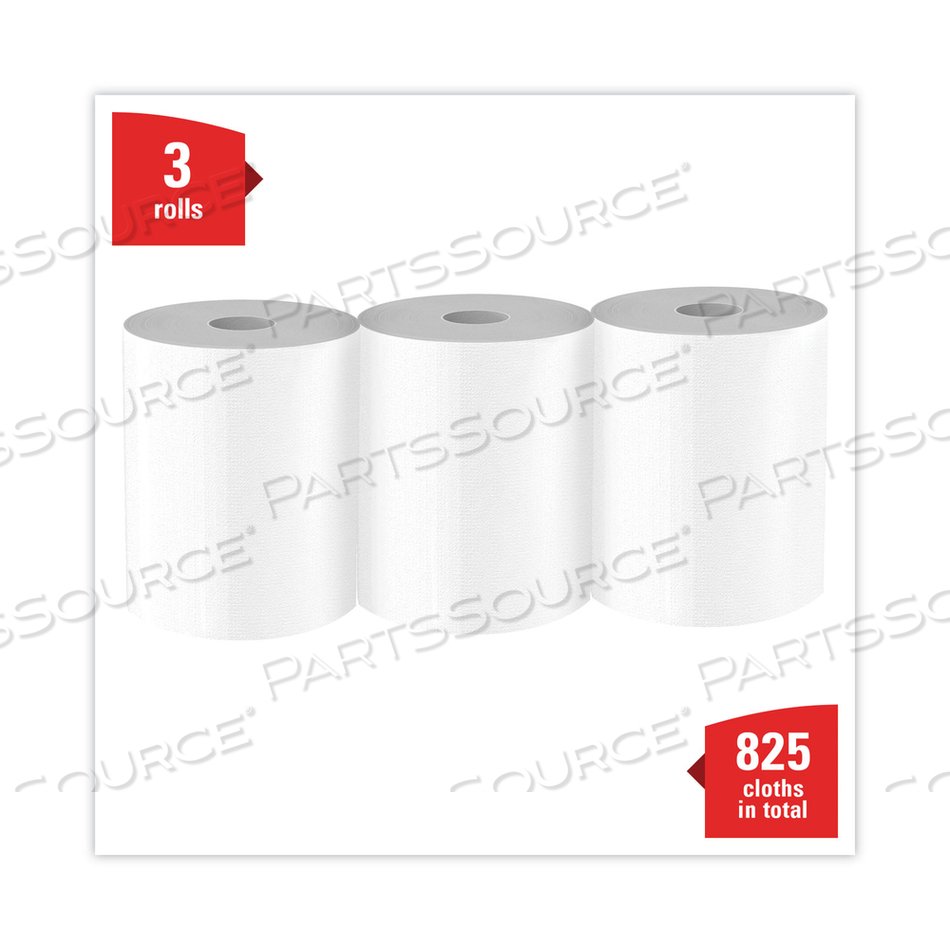 X70 CLOTHS, CENTER-PULL, 9.8 X 12.2, WHITE, 275/ROLL, 3 ROLLS/CARTON by WypAll