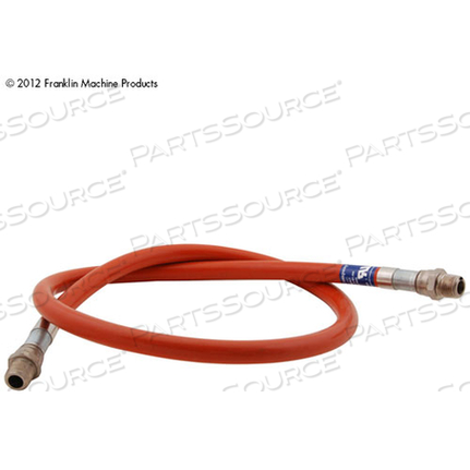 HOSE, OIL, 5', ORNG, 1/2"NPT SWVL HOSE, OIL, 5', ORNG, 1/2"NPT SWVL