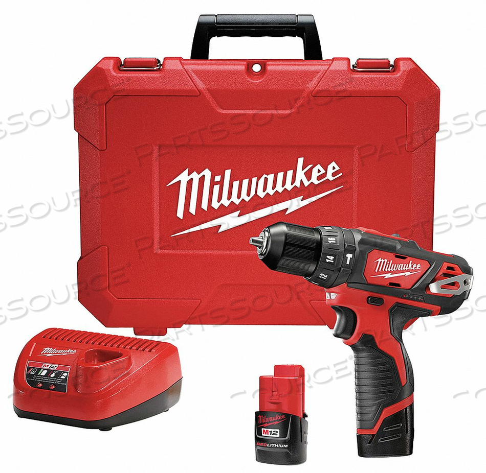 CORDLESS HAMMER DRILL/DRIVER KIT 12.0V by Milwaukee Electric Tools