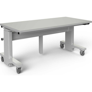 60" W X30" D ELECTRIC HEIGHT ADJUSTABLE WORKSTATION by Bostontec, Inc.