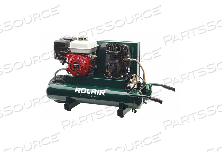 PORTABLE GAS AIR COMPR 1 STAGE 5 1/2 HP by Rolair