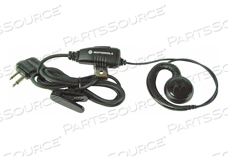 EARPIECE BLACK 48 IN L SWIVEL EAR LOOP by Motorola