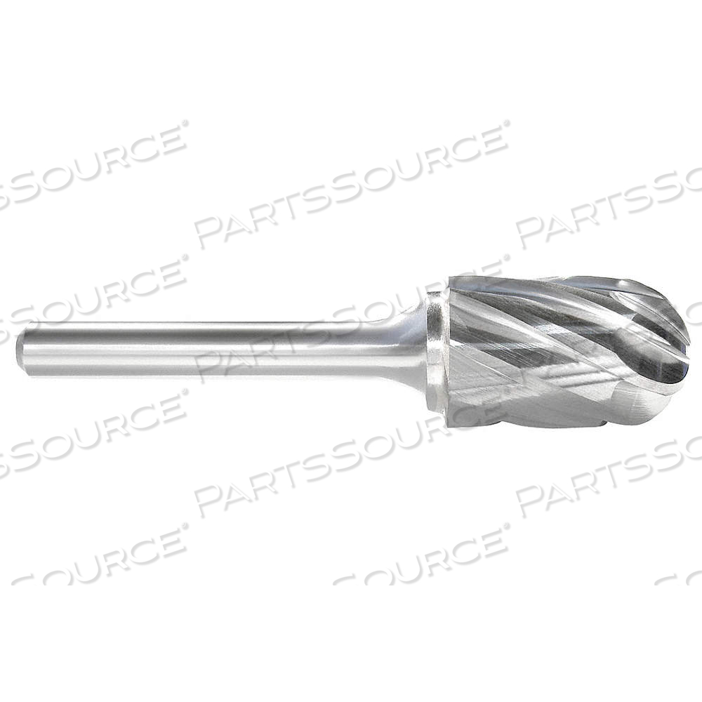 CARBIDE BUR, BALL-NOSED CYLINDER, SC-7NF, ALUMINUM CUT, 3/4 IN X 1 IN HEAD by Monster CARBIDE BUR, BALL-NOSED CYLINDER, SC-7NF, ALUMINUM CUT, 3/4 IN X 1 IN HEAD by Monster