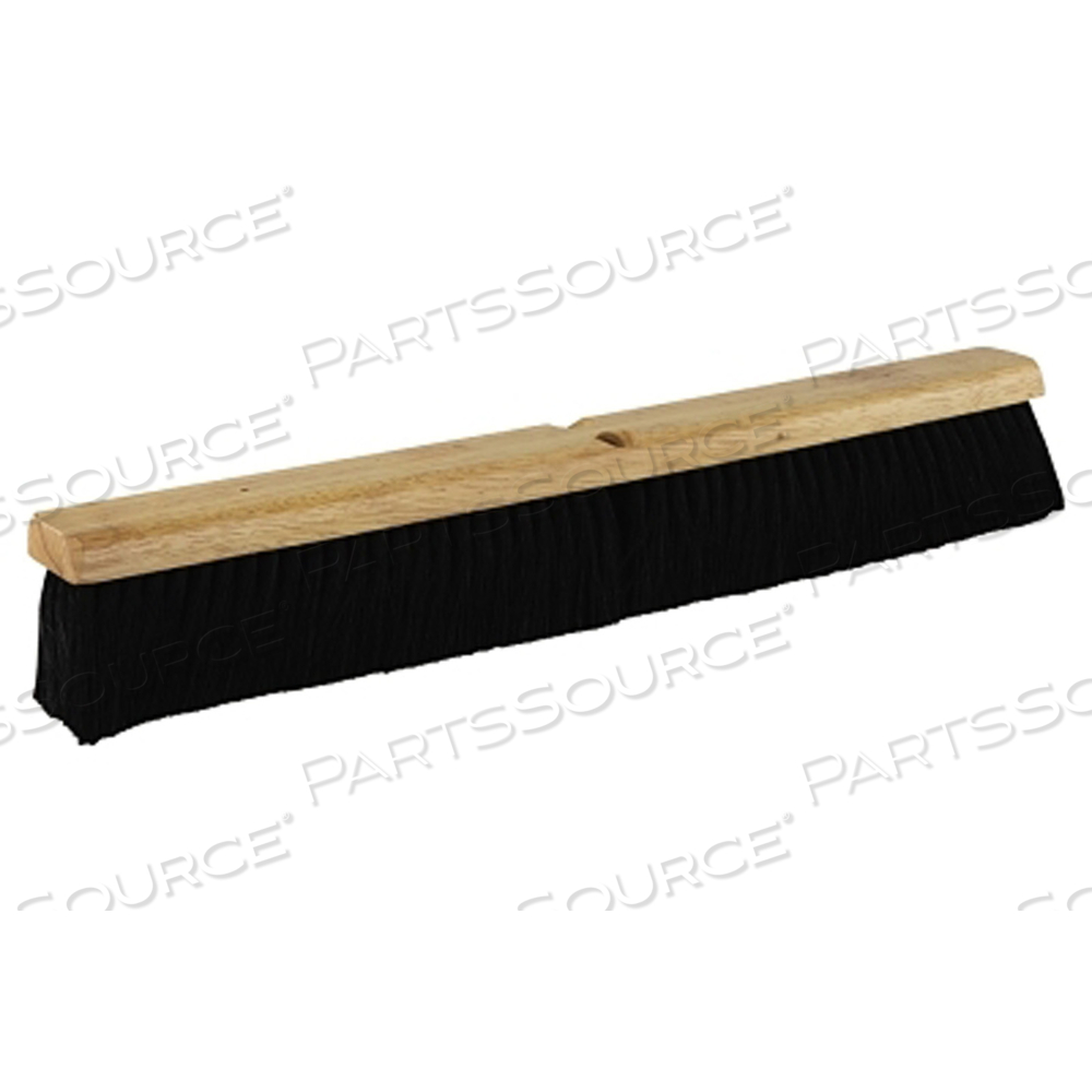 TAMPICO MEDIUM SWEEP BRUSH, 24 IN HARDWOOD BLOCK, 3 IN TRIM L by Weiler