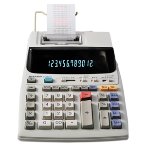 EL-1801V TWO-COLOR PRINTING CALCULATOR, BLACK/RED PRINT, 2.1 LINES/SEC by Sharp Electronics Corporation